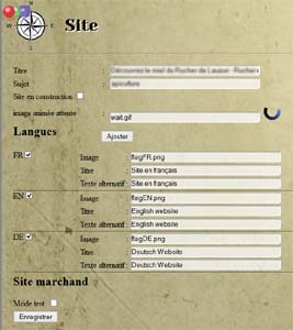 CMS - langues