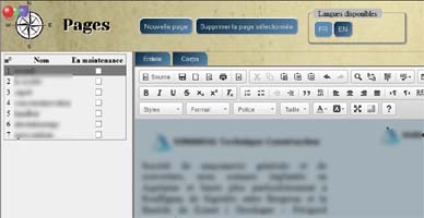 CMS - Pages