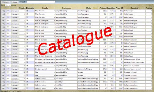 CMS - Catalogue