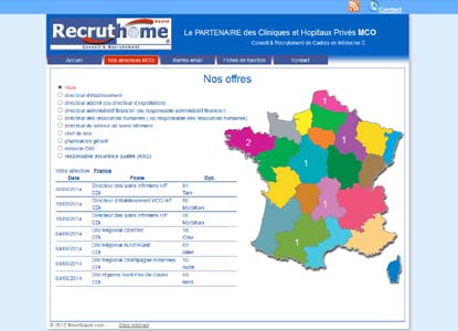 site internet Recruthome