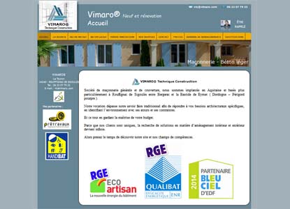 site internet Vimaro